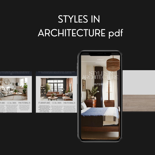 Styles in architecture interior design PDF, description of styles